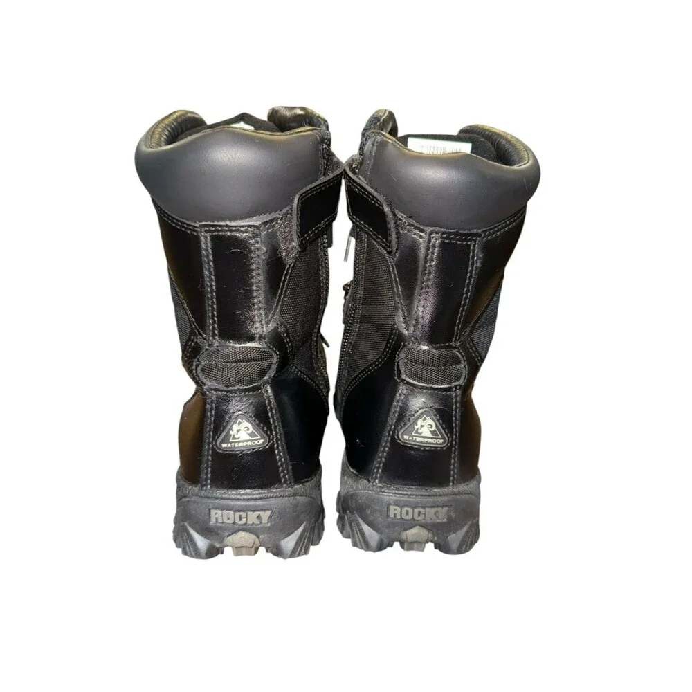 Rocky Alpha Force 8” Composite Toe Waterproof Tactical Boots Men’s 11M